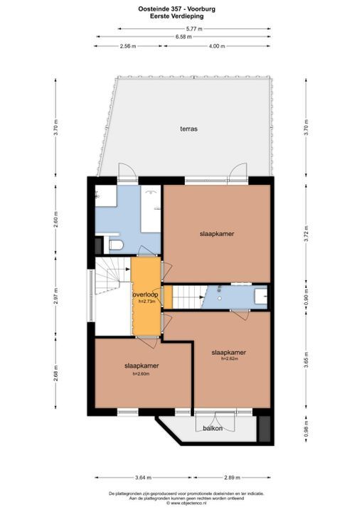 Oosteinde 357, Voorburg floorplan-2