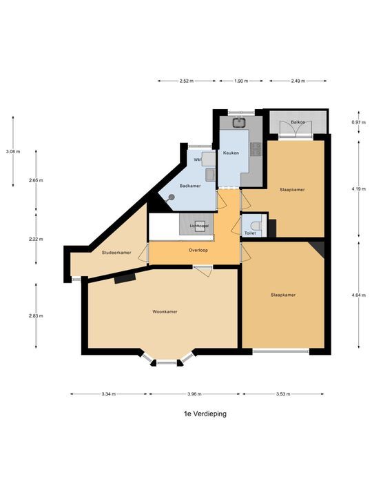 van Arembergelaan 14, Voorburg floorplan-0