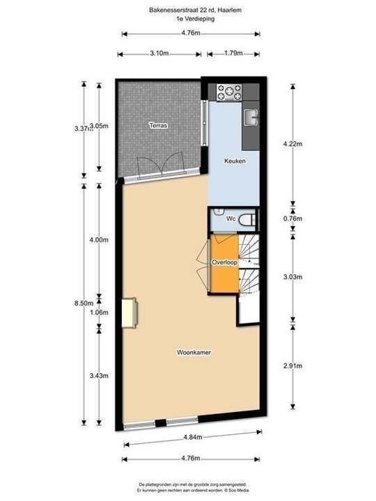 Bakenesserstraat 22 rood