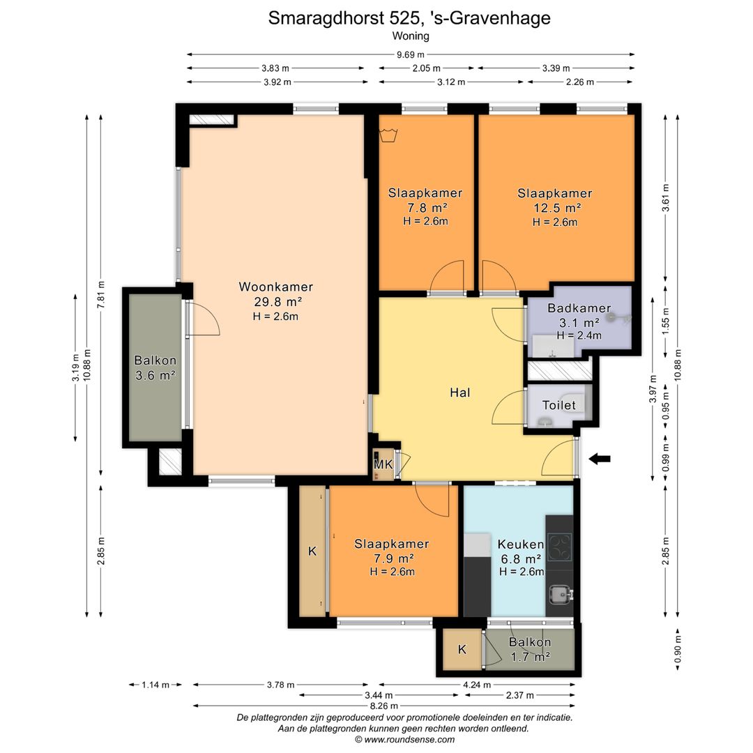 Smaragdhorst 525, Den Haag foto-32