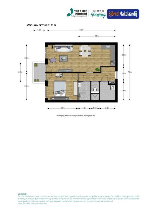 Bouwnummer 31 ong, Delft plattegrond-0