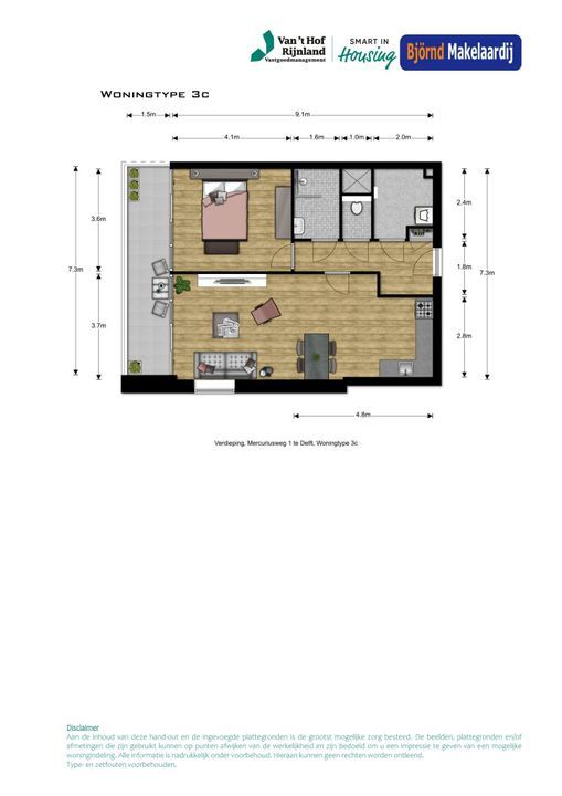 Bouwnummer 25 ong, Delft plattegrond-0
