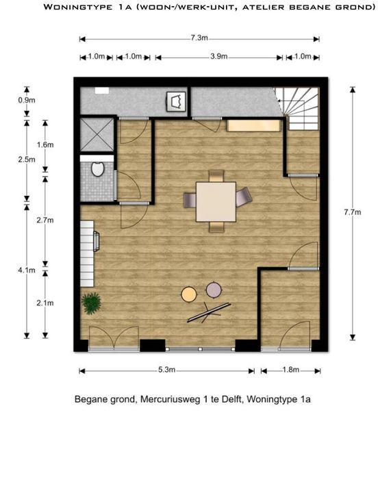 , Delft plattegrond-0
