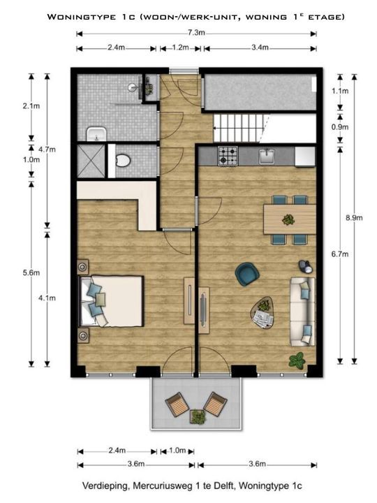 , Delft plattegrond-4
