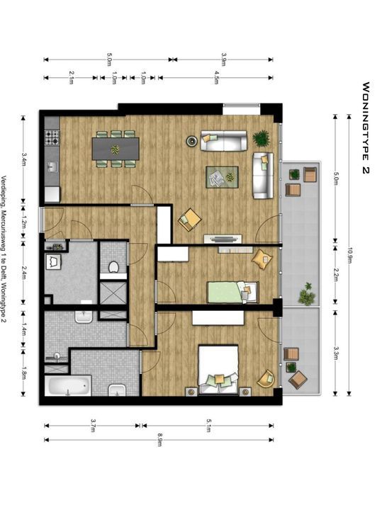 , Delft plattegrond-5