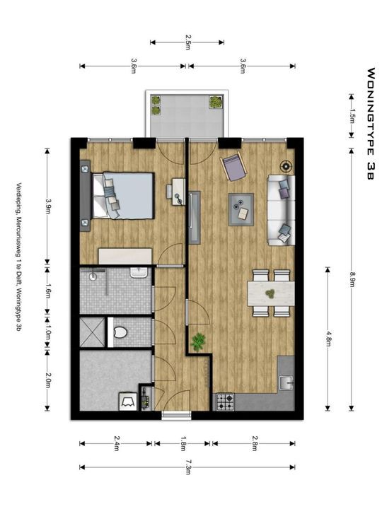 , Delft plattegrond-7