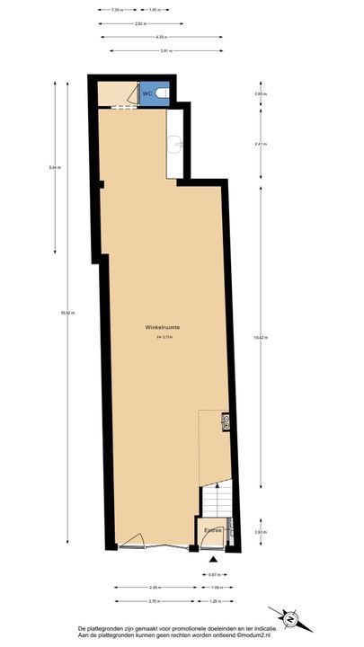 Jacob Gerritstraat 15 A, Delft plattegrond-0