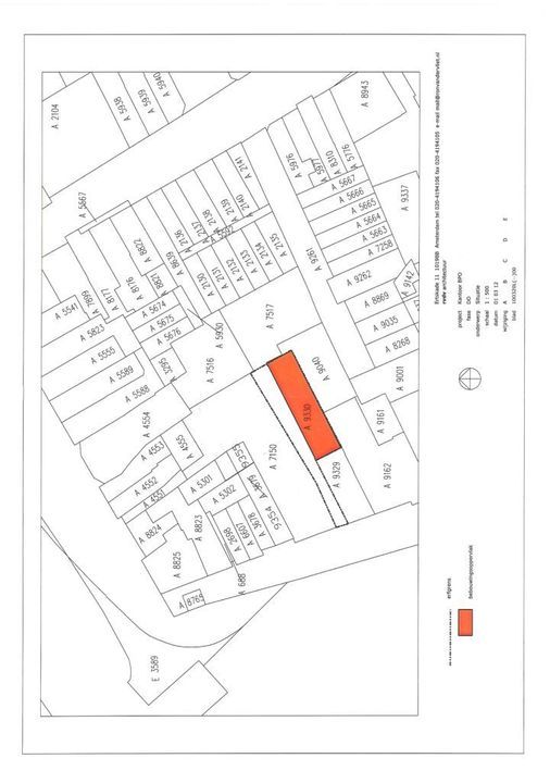 Scheepmakerij 12 A, Delft plattegrond-0