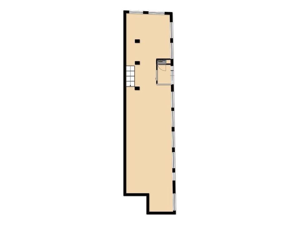 Peperstraat 40, Delft plattegrond-0