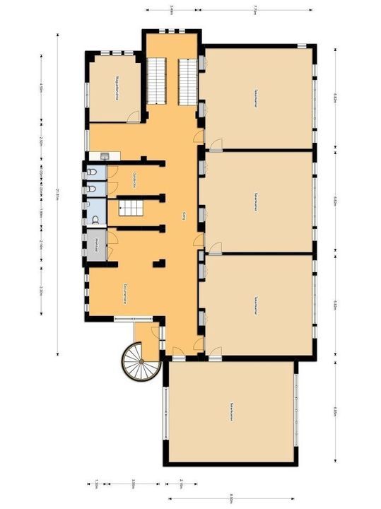 Maerten Trompstraat 25, Delft plattegrond-0