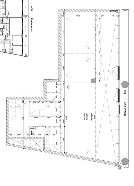 Nieuwe Gracht 727, Delft plattegrond-1