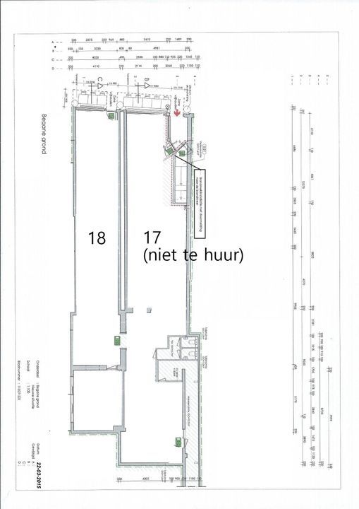 Voldersgracht 18, Delft plattegrond-0