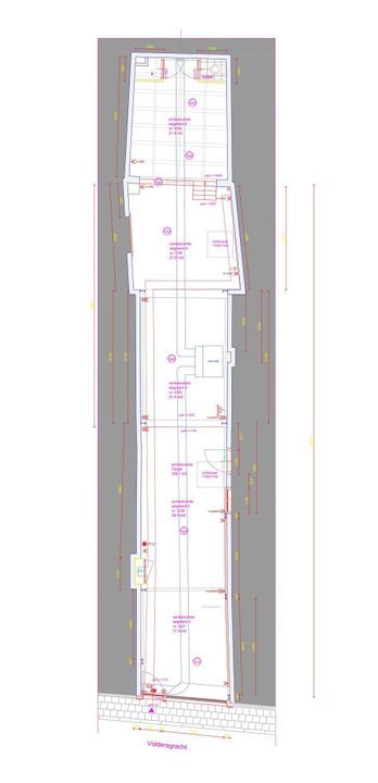 Voldersgracht 18, Delft plattegrond-1