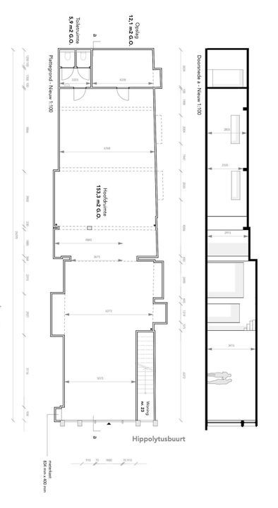 Hippolytusbuurt 21, Delft plattegrond-0