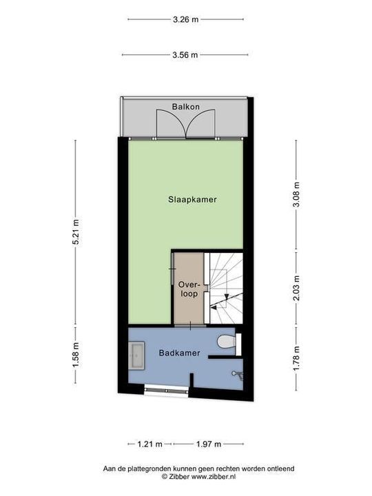 Carthuyzerstraat 10, Delft plattegrond-1