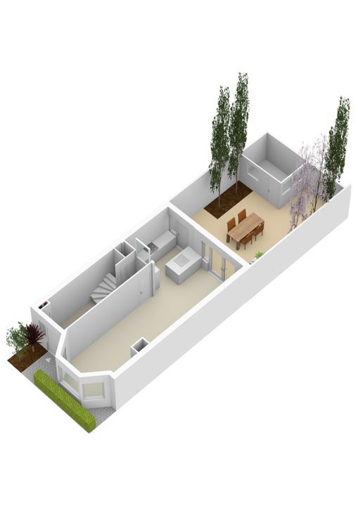 Fransen van de Puttestraat 27, Delft plattegrond-0