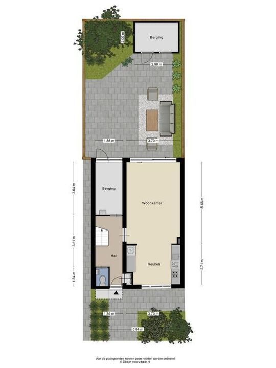 Egelsingel 16, Delft plattegrond-1