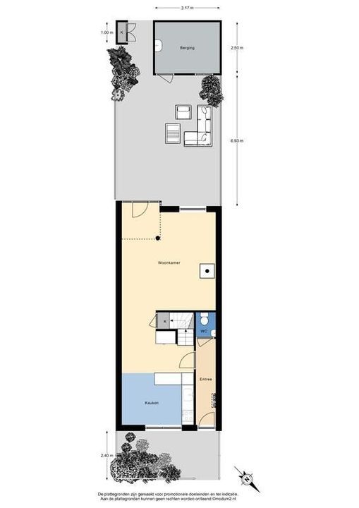 Willemstraat 51, Delft plattegrond-2