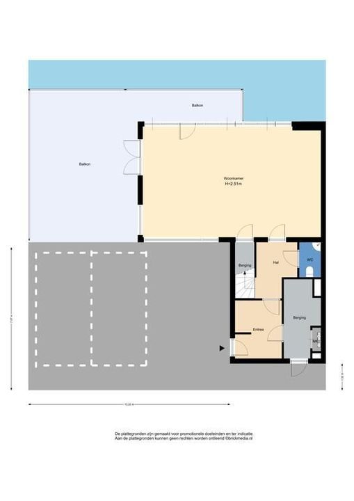 Vesterwater 24, Den Haag plattegrond-3