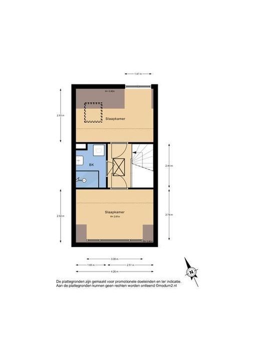 Julianastraat 7, Berkel En Rodenrijs plattegrond-1
