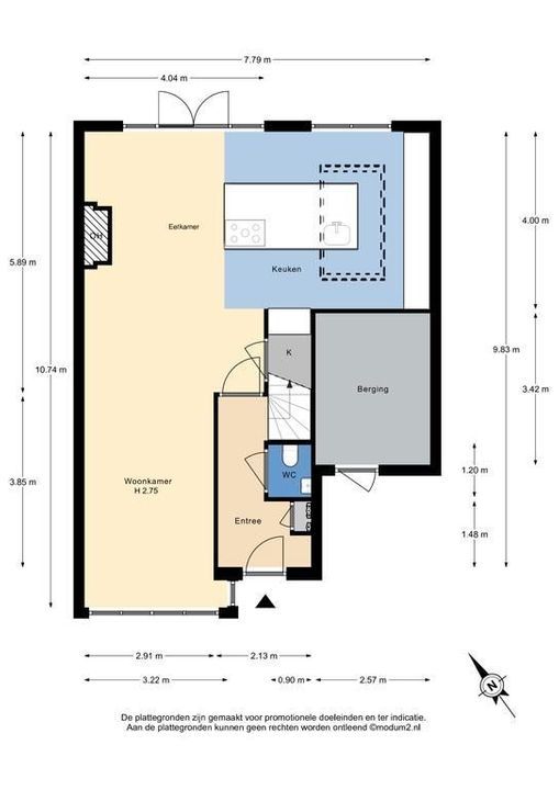 Gruttosingel 50, Den Haag plattegrond-0