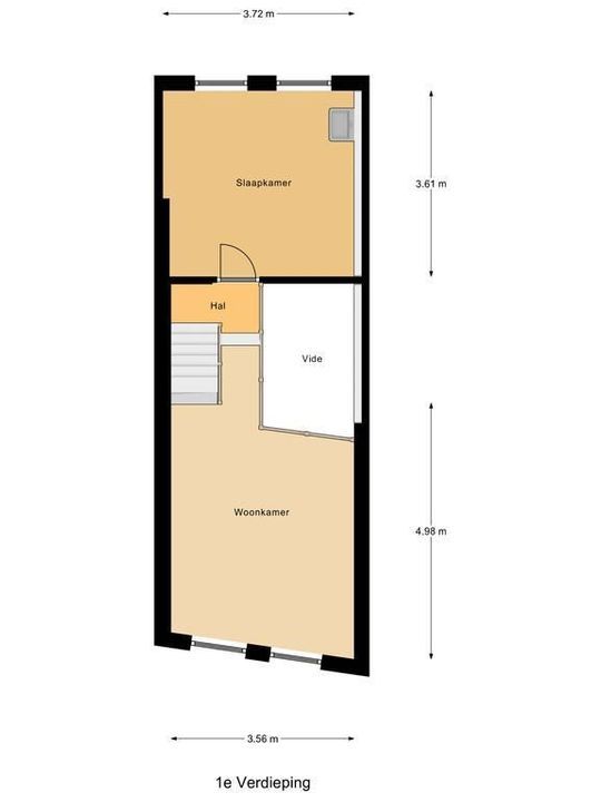 Scheepmakerij 7, Delft plattegrond-2