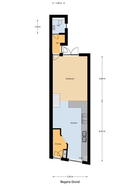 Scheepmakerij 7, Delft plattegrond-0