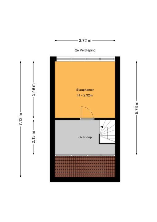 Gerard van Loonstraat 8, Delft plattegrond-2