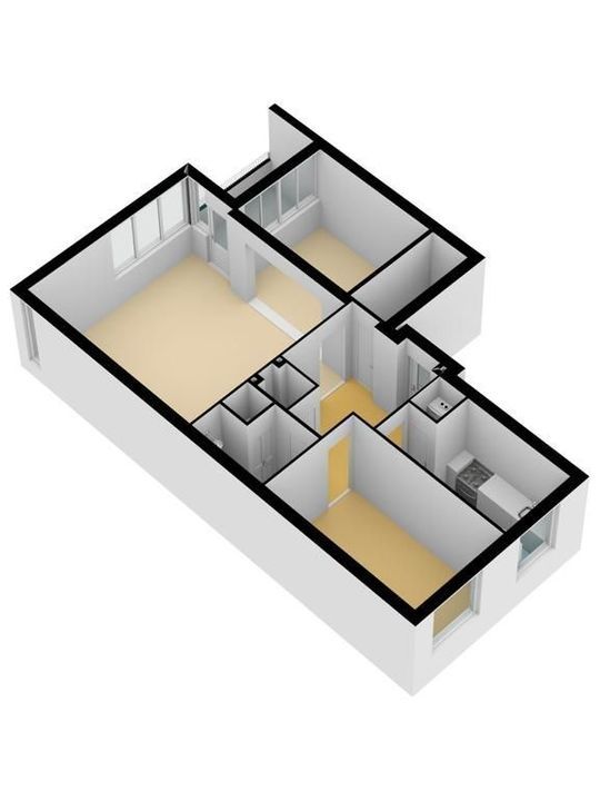 Litouwen 7, Delft plattegrond-1