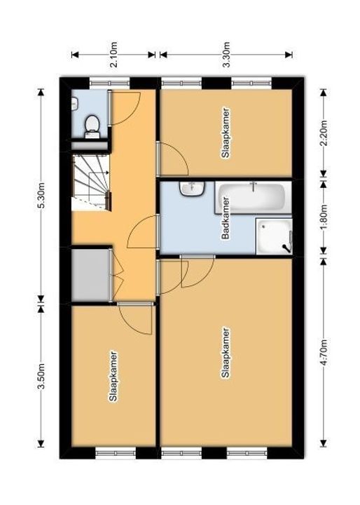 Dirkjespeer 3, Den Hoorn plattegrond-2