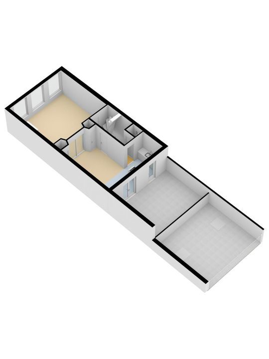 Buitenwatersloot 5, Delft plattegrond-5