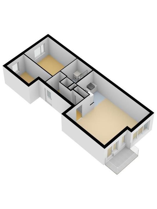 Aletta Jacobsstraat 54, Delft plattegrond-1