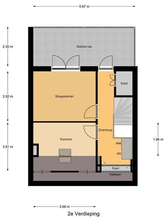 Julianalaan 69, Delft plattegrond-4