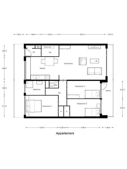 Arthur van Schendelplein 189, Delft plattegrond-0