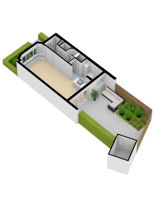 Kappeyne van de Coppellostraat 5, Delft plattegrond-0