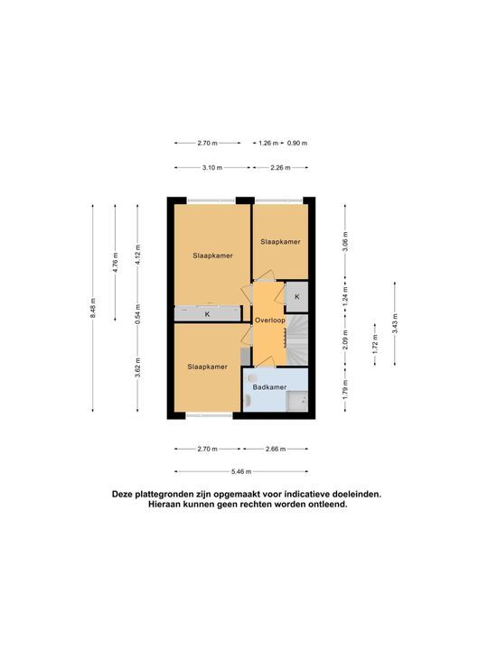 Pauwmolen 17, Delfgauw plattegrond-1