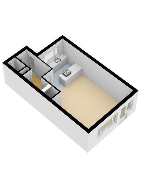Konijnensingel 20, Delft plattegrond-1