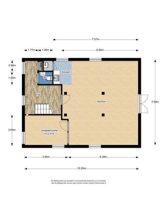 Haantje 11, Rijswijk plattegrond-4