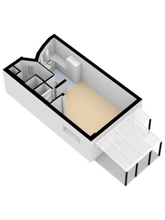 Medinastraat 19, Delft plattegrond-1