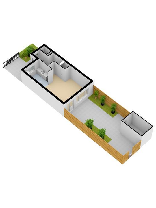 Egelsingel 44, Delft plattegrond-1