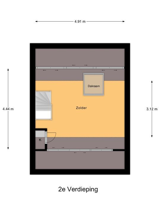 Wielewaalstraat 16, Delft plattegrond-4