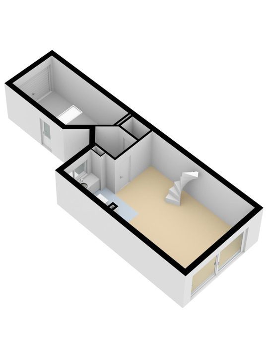 Wielewaalstraat 16, Delft plattegrond-1