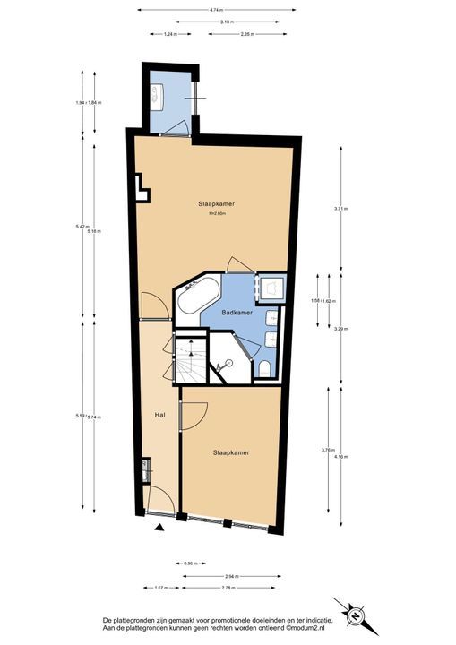 Oude Delft 225, Delft plattegrond-0