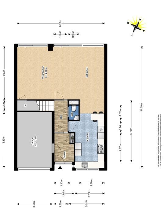 Weesmeesterstraat 20, Delfgauw plattegrond-2