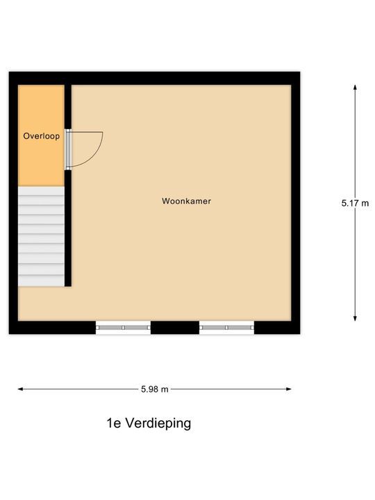 Koningsplein 3, Delft plattegrond-2