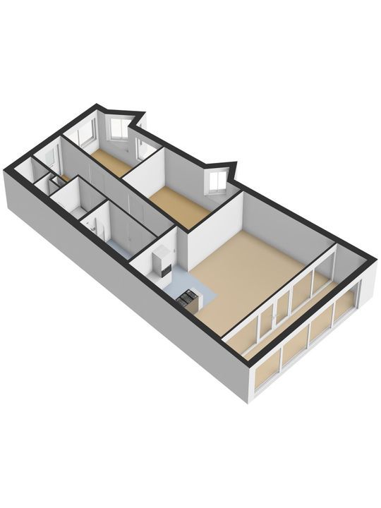 Icarusweg 103, Delft plattegrond-1