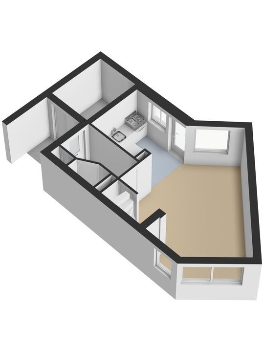 Valkenlaan 25, Delft plattegrond-1