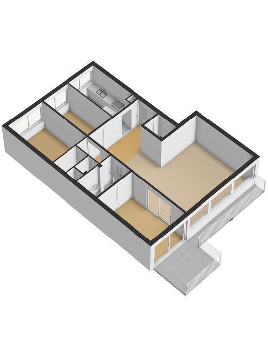 Aart van der Leeuwlaan 88, Delft plattegrond-1