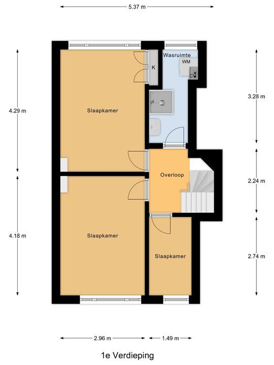 Van Heemstrastraat 4, Delft plattegrond-4