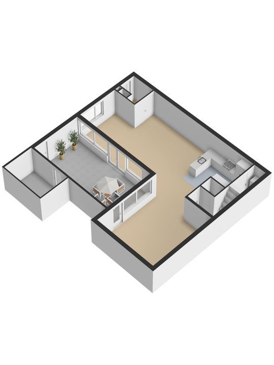 Spiegelmakerstraat 9, Delfgauw plattegrond-1